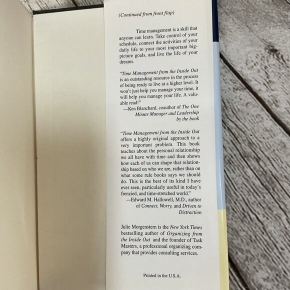 Time Management from the Inside Out : The Foolproof Plan for Taking Control... - Picture 8 of 10